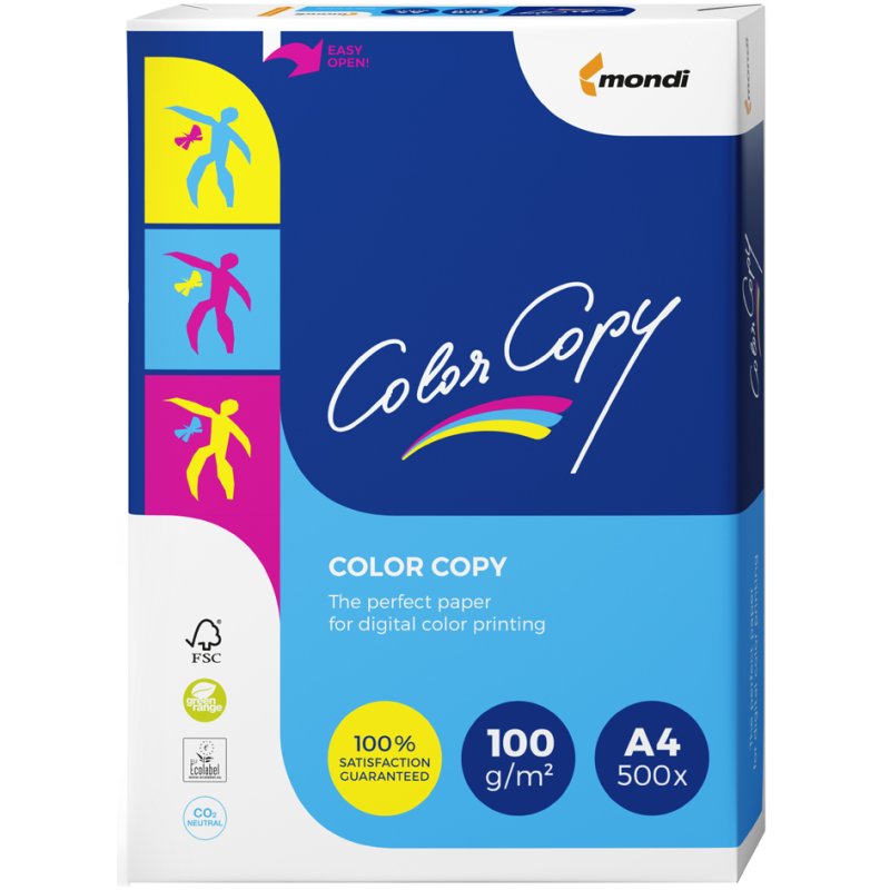 Mondi papier multifonction Color Copy, A4, 100 g/m², blanc, 500 feuilles